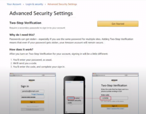 how to enable two-factor authenticator in amazon seller central