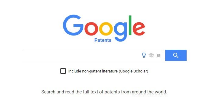Google Patents Search Engine for branded websites